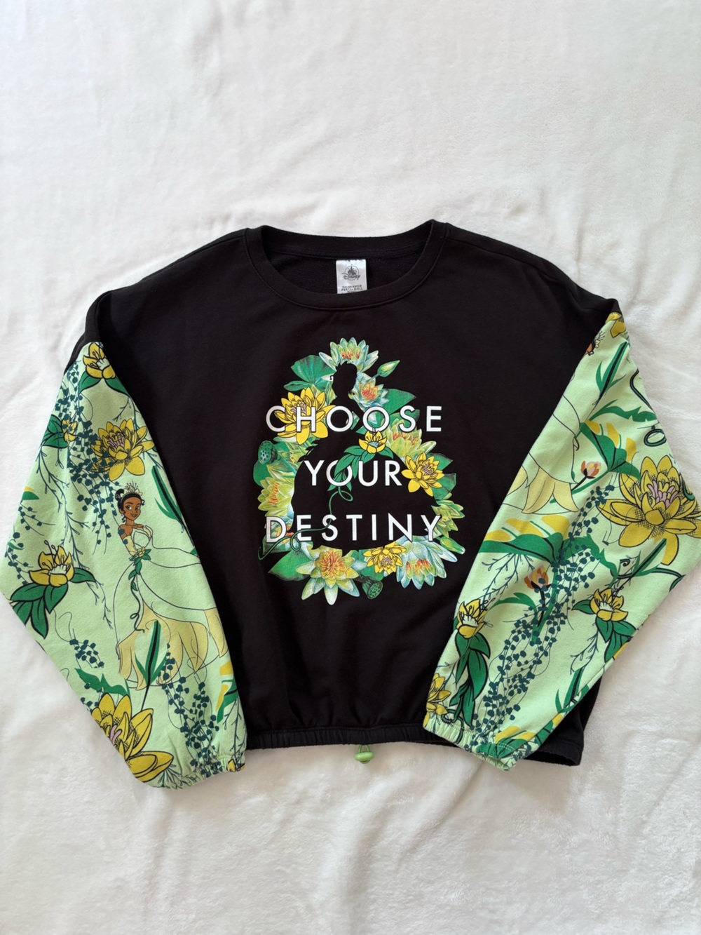 Disney Princess and the frog Tiana sweatshirt